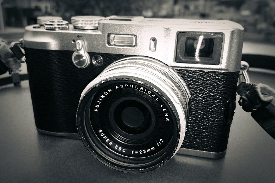 Fuji X100 camera