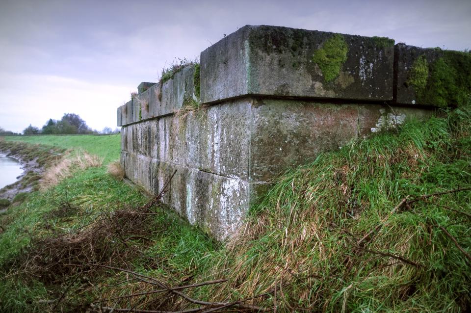 Another former bridge abutment