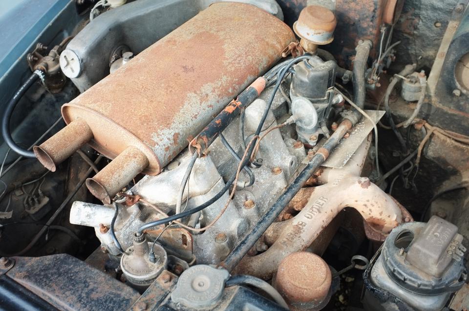 Rover 3-litre IOE engine in my P5